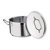 Nisbets Essentials Garnek średni ze stali nierdzewnej 5.6L, Ø240 mm, Nisbets Essentials DB254
