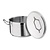 Nisbets Essentials Garnek średni ze stali nierdzewnej 5.6L, Ø240 mm, Nisbets Essentials DB254
