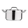 Nisbets Essentials Garnek średni ze stali nierdzewnej 5.6L, Ø240 mm, Nisbets Essentials DB254