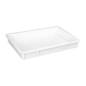 Vogue Pojemnik na ciasto do pizzy 650x455x(h)85 mm, z polipropylenu, Vogue FS998 Vogue Pojemnik na ciasto do pizzy 650x455x(h)85 mm, z polipropylenu, Vogue FS998