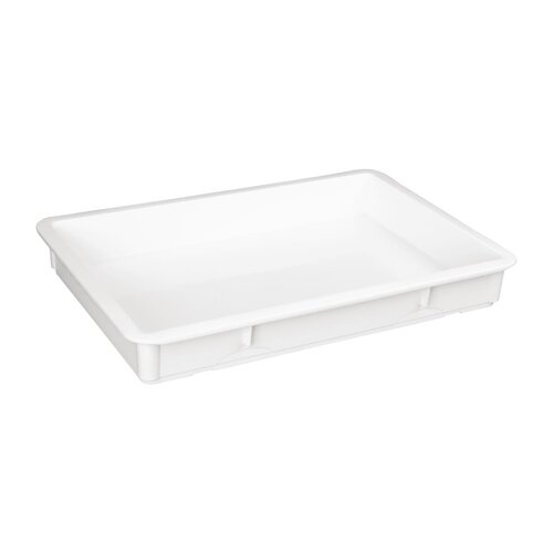 Vogue Pojemnik na ciasto do pizzy 650x455x(h)85 mm, z polipropylenu, Vogue FS998