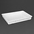 Vogue Pojemnik na ciasto do pizzy 650x455x(h)85 mm, z polipropylenu, Vogue FS998