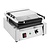 Buffalo Grill kontaktowy 230x225 mm ryflowany, 1.5kW, 230V, 300°C, Buffalo CU600