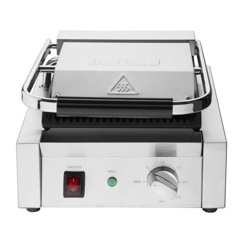 Buffalo Grill kontaktowy 230x225 mm ryflowany, 1.5kW, 230V, 300°C, Buffalo CU600 Buffalo Grill kontaktowy 230x225 mm ryflowany, 1.5kW, 230V, 300°C, Buffalo CU600