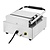 Buffalo Grill kontaktowy 230x225 mm ryflowany, 1.5kW, 230V, 300°C, Buffalo CU600