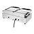 Buffalo Grill kontaktowy podwójny gładki, 2.9kW, 230V, 300°C, Buffalo CU605