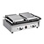 Buffalo Grill kontaktowy podwójny ryflowany, 2.9kW, 230V, 300°C, Buffalo CU604