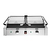 Buffalo Grill kontaktowy podwójny ryflowany, 2.9kW, 230V, 300°C, Buffalo CU604