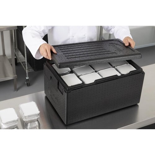 Vogue Pojemnik termoizolacyjny 46L, 1/1 GN, ładowany od góry 600x400x(h)316 mm, Vogue DX990