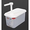 Araven Dyspenser do sosów z pompką 1/4 GN, 4.3L, 162x265x(h)190 mm, Araven FR177