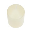 Bolsius Świeczki Ø80x(h)80 mm, Bolsius CR448, kremowe (12 szt.)