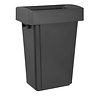 Jantex Pokrywa do kosza na śmieci Slim 60-80L z polipropylenu, Jantex DX179, czarna