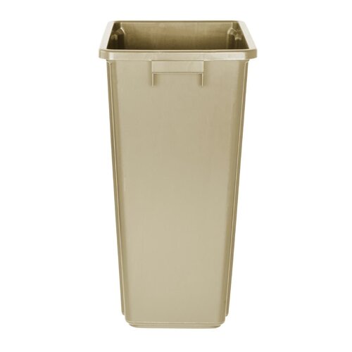 Jantex Kosz na śmieci 60L z polipropylenu, Jantex FX149, beżowy Jantex Kosz na śmieci 60L z polipropylenu, Jantex FX149, beżowy