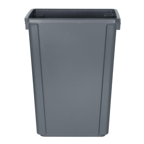 Jantex Kosz na śmieci 60L z polipropylenu, Jantex DX965, szary Jantex Kosz na śmieci 60L z polipropylenu, Jantex DX965, szary