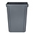 Jantex Kosz na śmieci 60L z polipropylenu, Jantex DX965, szary