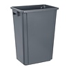 Jantex Kosz na śmieci 60L z polipropylenu, Jantex DX965, szary