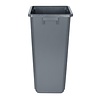 Jantex Kosz na śmieci 60L z polipropylenu, Jantex DX965, szary