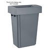 Jantex Kosz na śmieci 60L z polipropylenu, Jantex DX965, szary