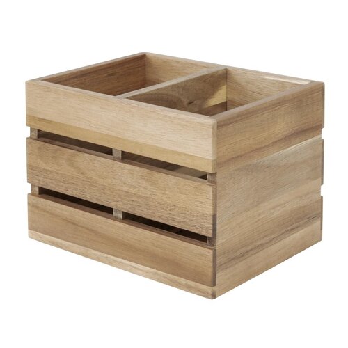 Olympia Organizer stołowy z drewna akacjowego 210x160x(h)150 mm, Olympia HX387 Olympia Organizer stołowy z drewna akacjowego 210x160x(h)150 mm, Olympia HX387