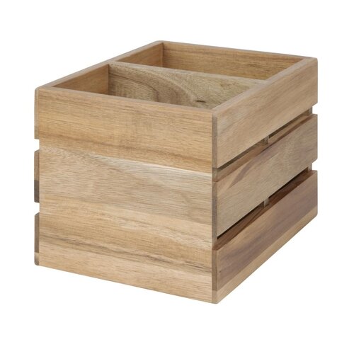 Olympia Organizer stołowy z drewna akacjowego 210x160x(h)150 mm, Olympia HX387 Olympia Organizer stołowy z drewna akacjowego 210x160x(h)150 mm, Olympia HX387