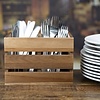 Olympia Organizer stołowy z drewna akacjowego 210x160x(h)150 mm, Olympia HX387