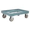 Cambro Wózek transportowy do pojemników termoizolacyjnych 530x700x(h)230 mm, Cambro Camdolly CT432, szary