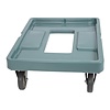 Cambro Wózek transportowy do pojemników termoizolacyjnych 530x700x(h)230 mm, Cambro Camdolly CT432, szary