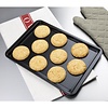 Vogue Blacha do pieczenia 370x257 mm, Vogue GD014, ze stali węglowej z powłoką nieprzywierającą