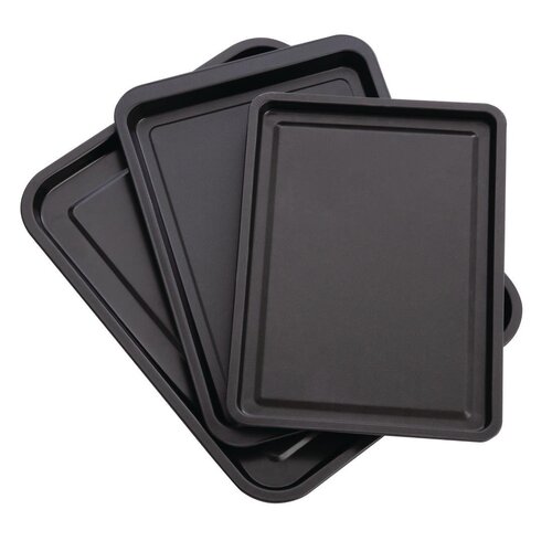 Nisbets Essentials Blacha do pieczenia 390x315 mm, Nisbets Essentials DW097, Stal nieprzywierająca z powłoką nieprzywierającą Nisbets Essentials Blacha do pieczenia 390x315 mm, Nisbets Essentials DW097, Stal nieprzywierająca z powłoką nieprzywierającą