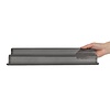 Geen Merk Blacha do pieczenia bagietek 165x390 mm, Geen Merk CS563, stalowa