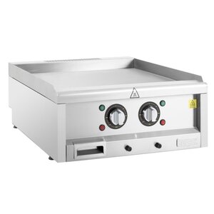 Buffalo Elektryczna płyta grillowa gładka, 4.5kW, 400V, Buffalo 600 Serie CU475