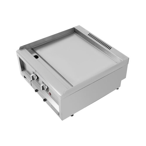 Buffalo Elektryczna płyta grillowa gładka, 4.5kW, 400V, Buffalo 600 Serie CU475