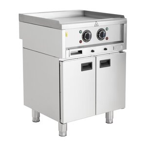 Buffalo Elektryczna płyta grillowa gładka, 4.5kW, 400V, Buffalo 600 Serie SA783 Buffalo Elektryczna płyta grillowa gładka, 4.5kW, 400V, Buffalo 600 Serie SA783