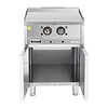 Buffalo Elektryczna płyta grillowa gładka, 4.5kW, 400V, Buffalo 600 Serie SA783