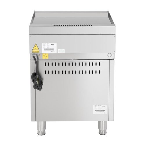 Buffalo Elektryczna płyta grillowa gładka, 4.5kW, 400V, Buffalo 600 Serie SA783