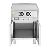 Buffalo Elektryczna płyta grillowa gładka, 4.5kW, 400V, Buffalo 600 Serie SA783
