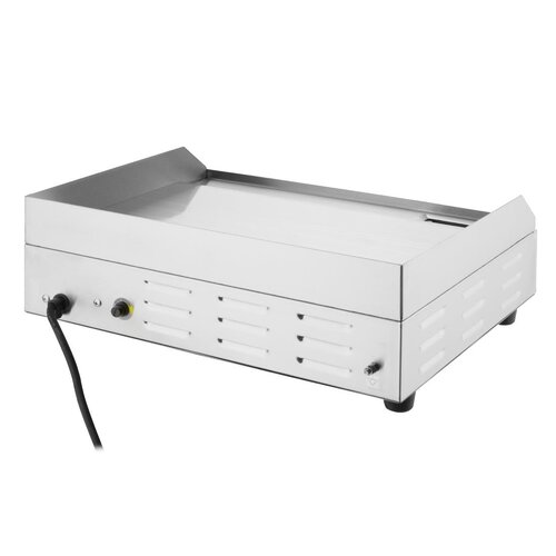 Buffalo Elektryczna płyta grillowa 525x330 mm, gładka, do 298°C, 2.2kW, 230V, Buffalo CU626