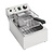 Nisbets Essentials Frytownica elektryczna nastawna 5L, 3kW, Nisbets Essentials CT956, 230V