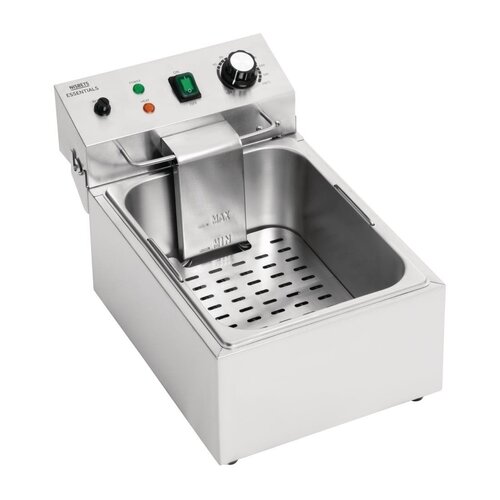 Nisbets Essentials Frytownica elektryczna nastawna 5L, 3kW, Nisbets Essentials CT956, 230V Nisbets Essentials Frytownica elektryczna nastawna 5L, 3kW, Nisbets Essentials CT956, 230V