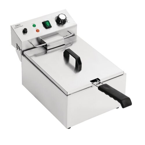 Nisbets Essentials Frytownica elektryczna nastawna 5L, 3kW, Nisbets Essentials CT956, 230V Nisbets Essentials Frytownica elektryczna nastawna 5L, 3kW, Nisbets Essentials CT956, 230V