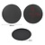 Bolero Blat do stołu Ø600x(h)12.5 mm, Bolero FU531, czarny