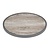 Bolero Blat do stołu z włókna szklanego Ø580x(h)38 mm, Bolero DL486, brązowy