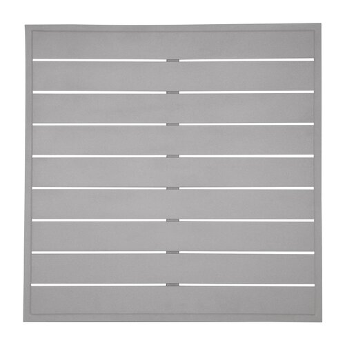 Bolero Blat do stołu z aluminium 700x700x(h)30 mm, Bolero FW598, szary Bolero Blat do stołu z aluminium 700x700x(h)30 mm, Bolero FW598, szary