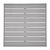 Bolero Blat do stołu z aluminium 700x700x(h)30 mm, Bolero FW598, szary
