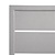 Bolero Blat do stołu z aluminium 700x700x(h)30 mm, Bolero FW598, szary