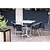 Bolero Blat do stołu z aluminium 700x700x(h)30 mm, Bolero FW598, szary
