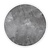 Bolero Blat do stołu z włókna szklanego Ø580x(h)38 mm, Bolero DL488, szary