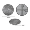 Bolero Blat do stołu z włókna szklanego Ø580x(h)38 mm, Bolero DL488, szary