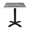 Bolero Blat do stołu ze szkła hartowanego 700x700x(h)38 mm, Bolero FU517