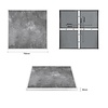 Bolero Blat do stołu ze szkła hartowanego 700x700x(h)38 mm, Bolero FU517